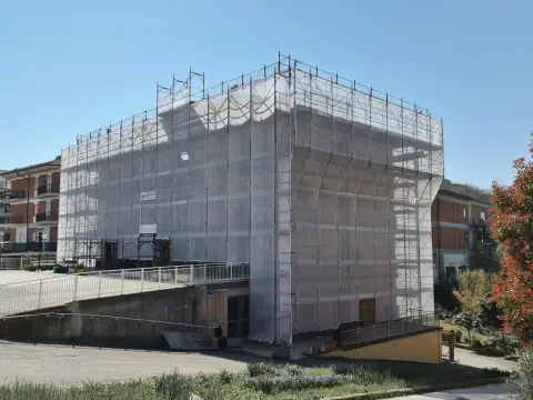 Ponteggio montato da Giemme Ponteggi in un cantiere nelle Marche — 7 di 7