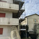 Ponteggi a Civitanova Marche, Via San Michele 29-B