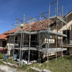 Montaggio Ponteggi a Fiastra, Via Madonna Sasso Bianco 19