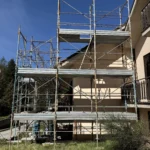 Montaggio Ponteggi a Fiastra, Via Madonna Sasso Bianco 19