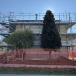 Montaggio Impalcatura a Montegiorgio, Contrada Santo Stefano 1
