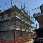 Montaggio Impalcatura a Montegiorgio, Contrada Santo Stefano 1