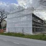 Montaggio Ponteggi a Tolentino, Viale Terme Santa Lucia 87