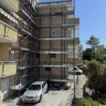Impalcatura a Matelica, Via Bachelet
