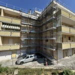 Impalcatura a Matelica, Via Bachelet