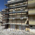 Impalcatura a Matelica, Via Bachelet