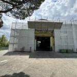 Impalcatura a Appignano, Via Da Vinci