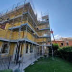 Impalcatura a Civitanova Marche, Via Asiago