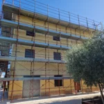 Impalcatura a Cingoli, Grottaccia, Via Bramante