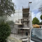 Montaggio Ponteggi a Civitanova Alta, Via Grazie