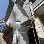 Impalcatura a Civitanova Marche, Via Buozzi