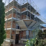 Ponteggi a Corridonia, Via Niccolai