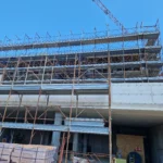 Ponteggi a Fermo, Via XXV Aprile