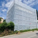 Montaggio Ponteggi a Monte San Giusto, Via Macerata