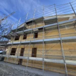 Impalcatura a Muccia, Via Clementina