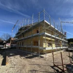 Impalcatura a Muccia, Via Clementina