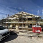 Impalcatura a Muccia, Via Clementina