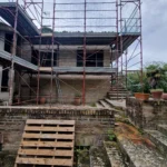 Montaggio Ponteggi a Petriolo, Via Castelletta