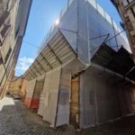 Impalcatura a San Severino, Via Massarelli