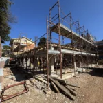Ponteggi a Tolentino, Via Isonzo