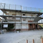 Montaggio Ponteggi a Treia, Contrada Da San Marco Vecchio