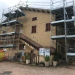 Ponteggi a Camerino, Via Dolcepensiero 39