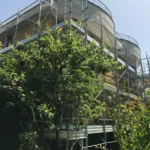 Montaggio Impalcatura a San Severino, Via XX Settembre 44