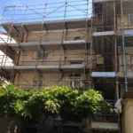 Montaggio Ponteggi a Civitanova Marche, Corso Vittorio Emanuele