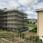 Impalcatura a Matelica, Via Ugo La Malfa
