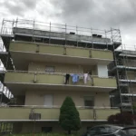 Impalcatura a Matelica, Via Ugo La Malfa