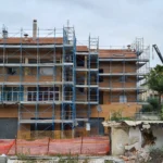 Montaggio Impalcatura a San Severino, Via Montecucco
