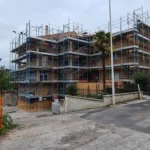 Montaggio Impalcatura a San Severino, Via Montecucco