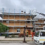 Montaggio Impalcatura a San Severino, Via Montecucco