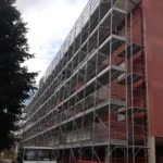 Ponteggi a Macerata, Via Costantini