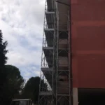 Ponteggi a Macerata, Via Costantini