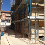Impalcatura a Civitanova, Via Alighieri