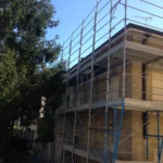 Impalcatura a Civitanova, Via Alighieri