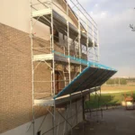 Impalcatura a Corridonia, Via San Rinaldo