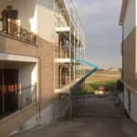 Impalcatura a Corridonia, Via San Rinaldo