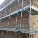 Impalcatura a Macerata, Via Ventura