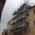 Impalcatura a Morrovalle, Via Leopardi