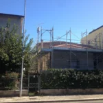 Ponteggi a Civitanova Marche, Via Friuli