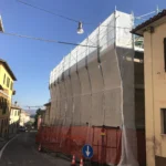 Ponteggi a Camerino, Via Adigrat