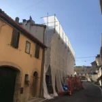 Ponteggi a Camerino, Via Adigrat