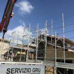 Impalcatura a Camerino, Via Medici