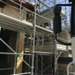 Impalcatura a Camerino, Via Medici