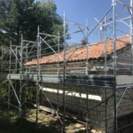 Montaggio Impalcatura a Fiastra, Va Madonna Sasso Bianco