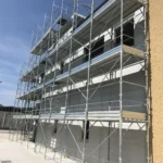 Ponteggi a Matelica, Via Carlo Cameli