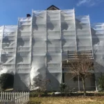 Impalcatura a Comunanza, Via Michelangelo