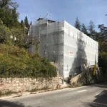 Montaggio Ponteggi a Fiastra, Via Del Lago